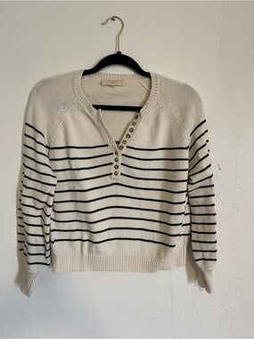 Sezane Striped Leontine Jumper Sweater
